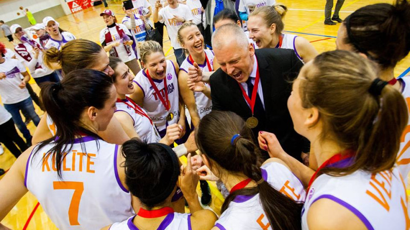 "TTT Rīga" basketbolistes: Austrumeiropas līgas pirmās čempiones