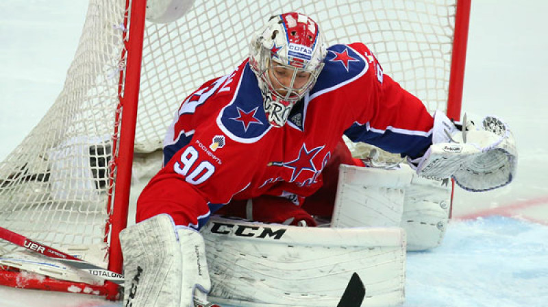 Iļja Sorokins 
Foto: cska-hockey.ru