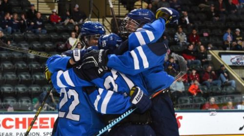 Somijas U18 izlases hokejisti svin vietu finālā
Foto: Matt Zambonin/HHOF-IIHF Image