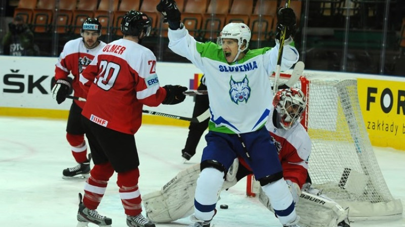 Slovēnija nākamgad atgriezīsies pasaules čempionāta Elitē
Foto: IIHF