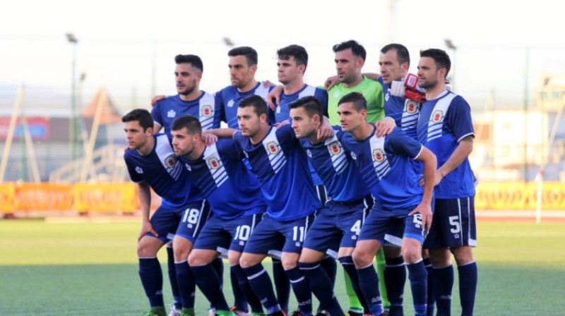 Gibraltāra izlase pārbaudes spēlē pret Latviju
Foto: Latvijas Futbola federācija