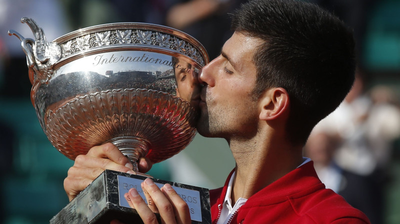 Novaks Džokovičs beidzot "French Open" čempiona godā
Foto: AP/Scanpix