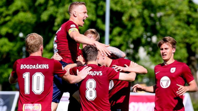 Vai "Jelgava" priecāsies arī šodien?
Foto: Synottipvirsliga.lv