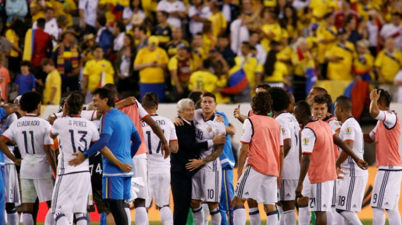 Kolumbijas izlase
Foto: AFP/Scanpix