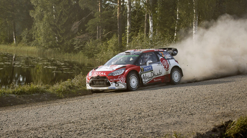 Kriss Mīke Somijas WRC posmā
Foto: TT NYHETSBYRÅN/Scanpix