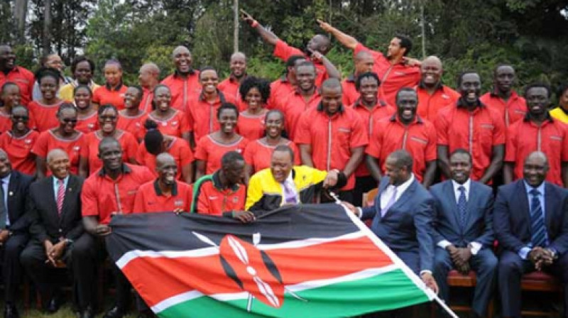 Kenijas olimpiskā izlase
Foto: Boniface Okendo /standardmedia.co.ke