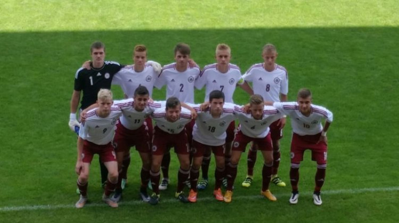 Latvijas U17 izlase
Foto: Latvijas Futbola federācija