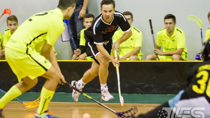 Pērn "Rockets" un FK "Rīga" uzvaras dalīja uz pusēm
Foto: Floorball.lv