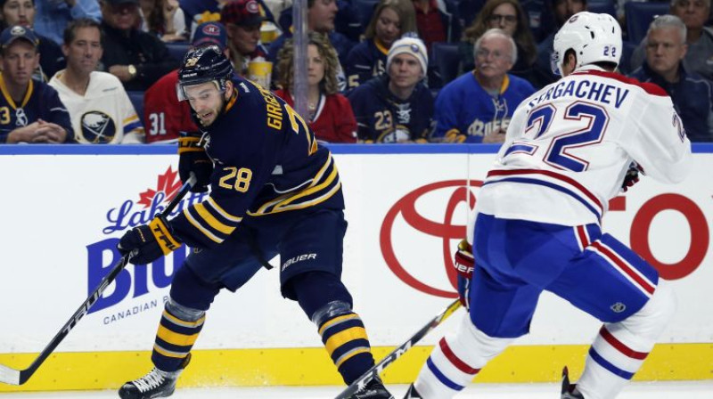 Zemgus Girgensons mačā pret "Canadiens" sāk savu ceturto NHL sezonu
Foto: USA Today Sports/Sipa/Scanpix