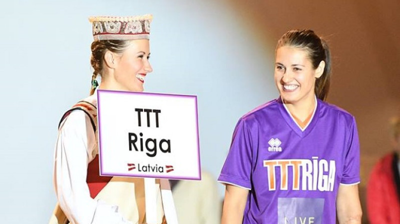 TTT kapteine Ieva Krastiņa
Foto: TTT Rīga