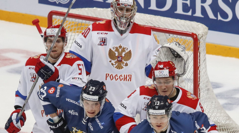 Igors Šestjorkins tika atzīts par turnīra labāko vārtsargu
Foto: AP/Scanpix
