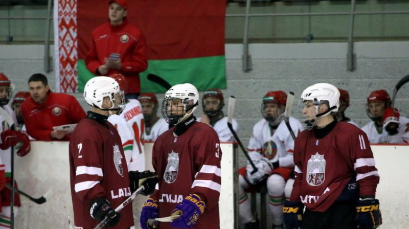 U18 izlases spēlētāji
Foto: LHF