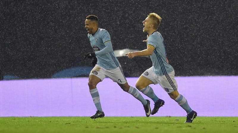 "Celta" pēc 2:1 panākšanas
Foto: AP/Scanpix