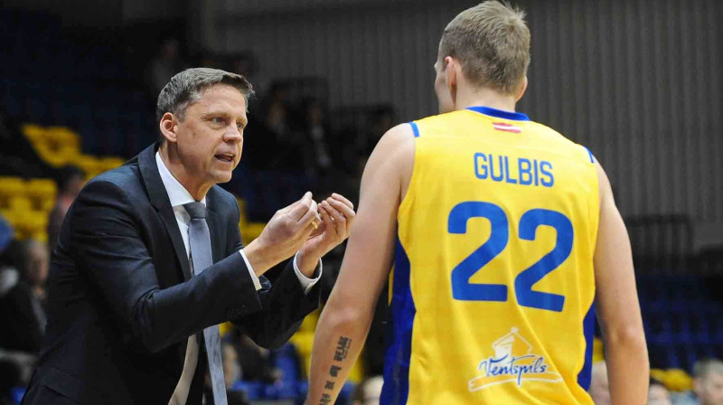 Kārlis Muižnieks un Māris Gulbis
Foto: bkventspils.lv