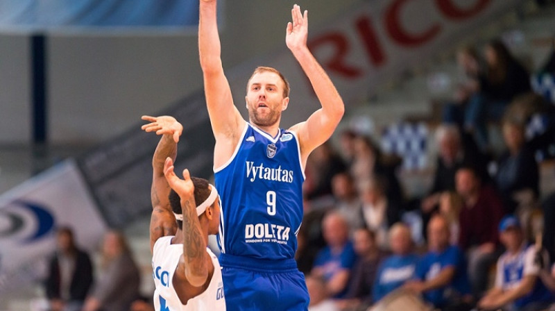 Tomass Delininkaitis un Prienu "Vytautas": pirmais Baltijas basketbola līgas čempionu tituls
Foto: fiba.com