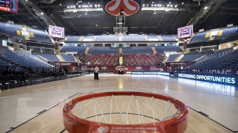 16 000 ietilpīgā Erdema arēna gatava augstākās raudzes basketbolam 
Foto: Euroleague