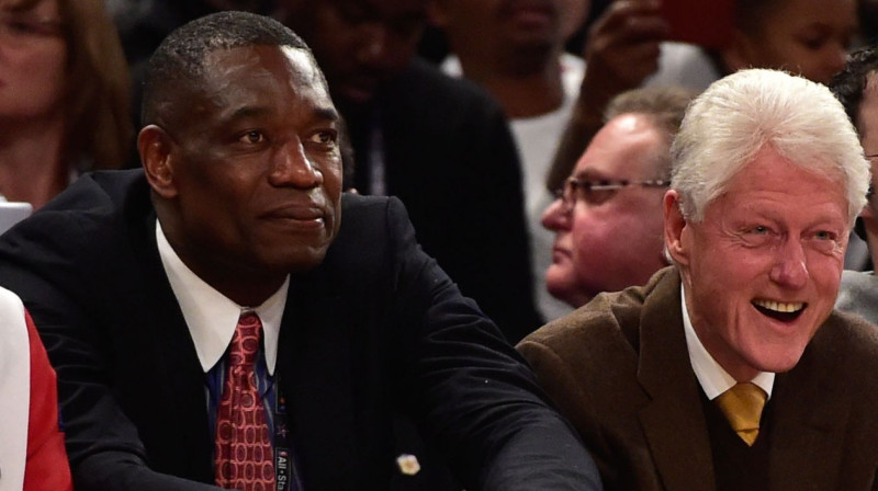 Dikembe Mutombo un Bils Klintons
Foto: USA Today Sports/Scanpix