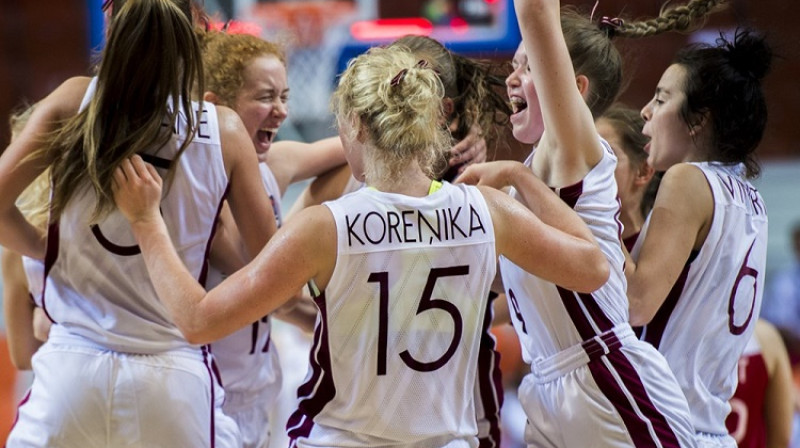 Latvijas U16 meitenes: pirmais Eiropas pusfināls un ceļazīme uz Pasaules U17 kausu
Foto: FIBA