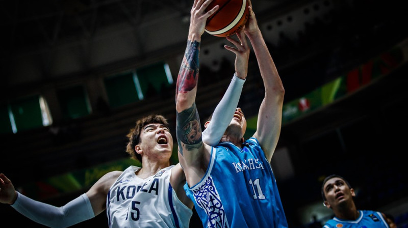 Dienvidkoreja pret Kazahstānu
Foto: FIBA