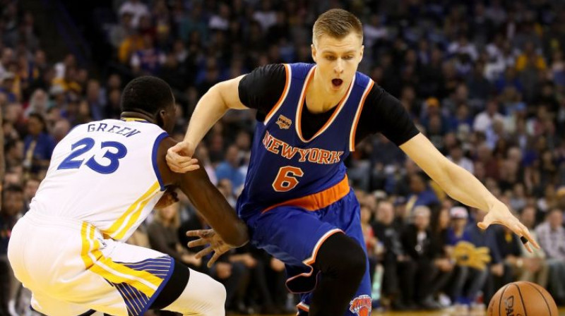 Dreimonds Grīns un Kristaps Porziņģis
Foto: AFP/Scanpix