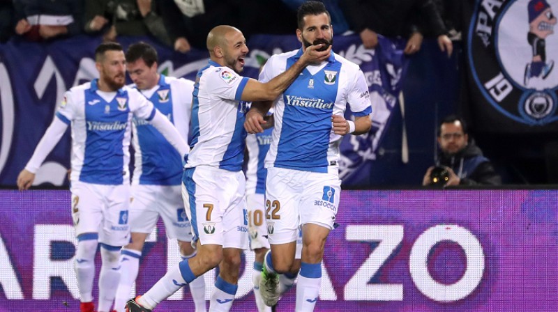 "Leganes" pēc rezultāta izlīdzināšanas
Foto: Reuters/Scanpix