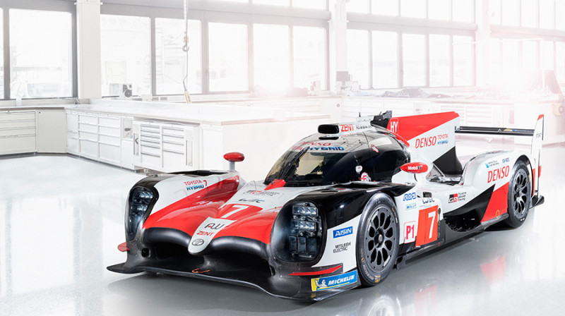 Jaunais "Toyota TS050 Hybrid" prototips
Foto: Toyota Gazoo Racing