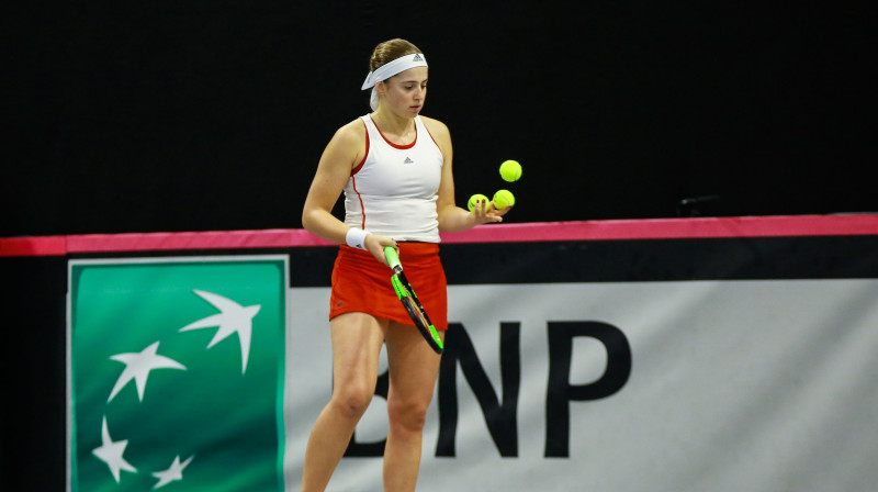 Aļona Ostapenko
Foto: Dmitrijs Suļžics, F64