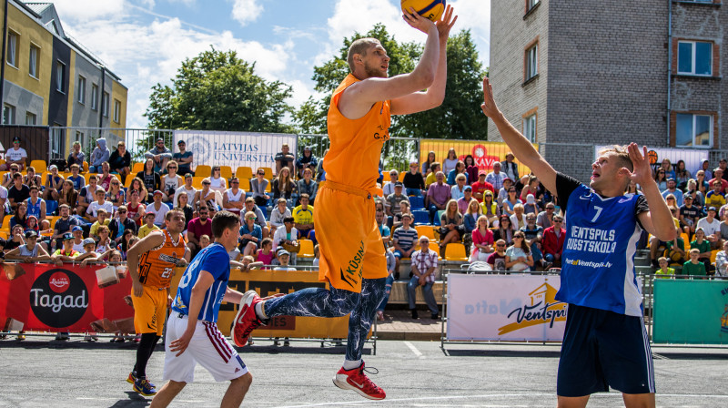 3x3 basketbols "Ghetto Games" festivālā Ventspilī
Publicitātes foto