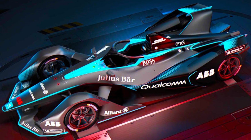 Jaunās paaudzes "Formula E" auto
Foto: fiaformulae.com