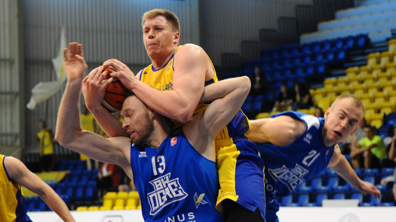 Gints Antrops, Juliuss Juciks un Kristaps Dārgais 
Foto: bkventspils.lv