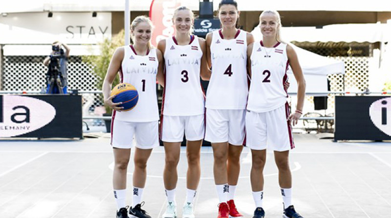Latvijas 3x3 basketbola izlase Andorā
FIBA foto
