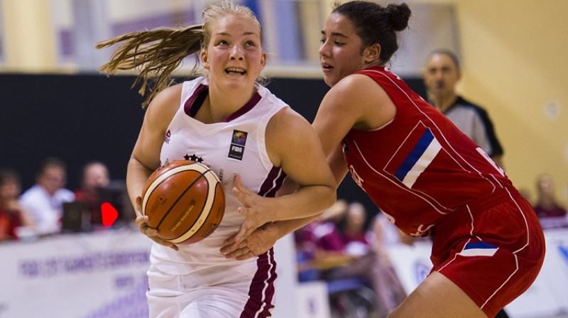 Laura Meldere: deviņi punkti ceturtajā ceturtdaļā
Foto: FIBA