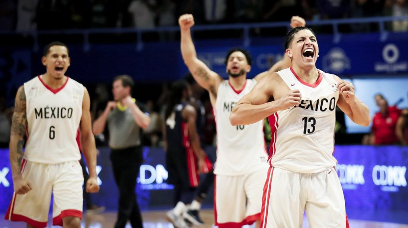 Meksikas izlases prieki
Foto: FIBA