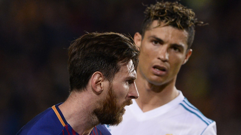 Ēras beigas: gaidāmajā sezonā "El Clasico" vairs nebūs Lionela Mesi un Krištianu Ronaldu duelis
Foto: AFP/Scanpix