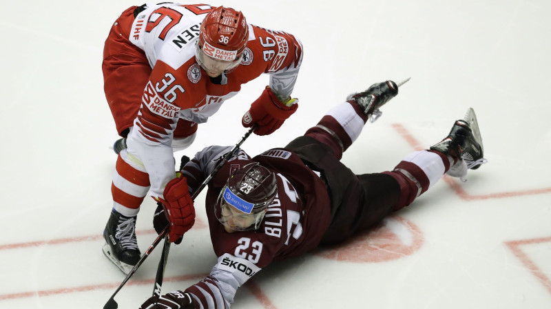 Janniks Hansens un Teodors Bļugers
Foto: Reuters/Scanpix