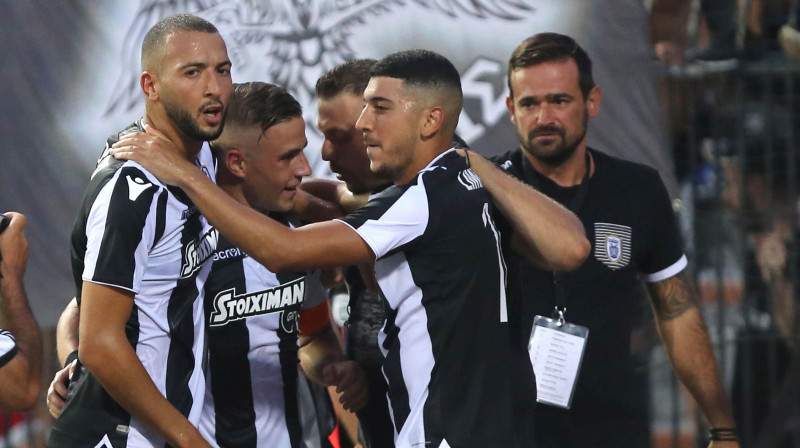 Saloniku PAOK spēlētāju prieki
Foto: EPA/Scanpix