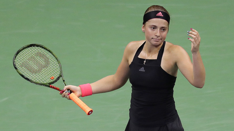 Aļona Ostapenko bezspēcīga 
Foto: AP/Scanpix