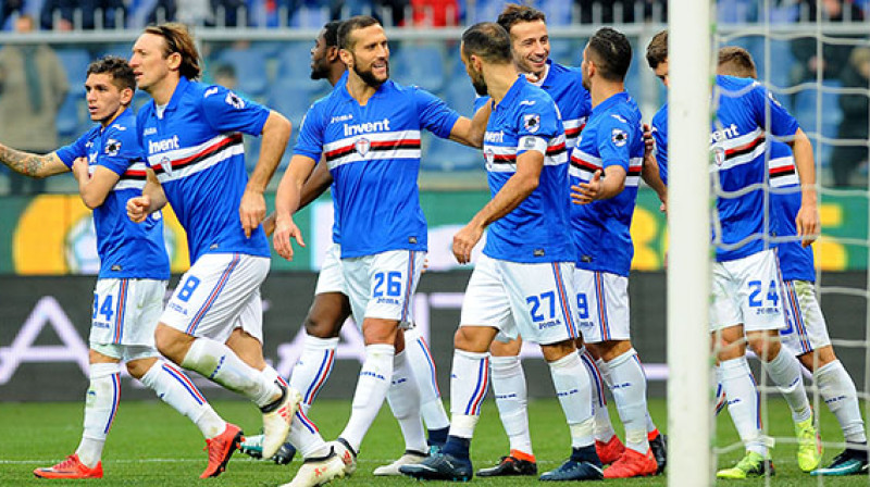 "Sampdoria" futbolisti.
http://www.sampdoria.it