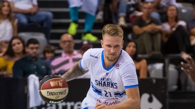 Aigars Šķēle. Foto: sharks-antibes.com