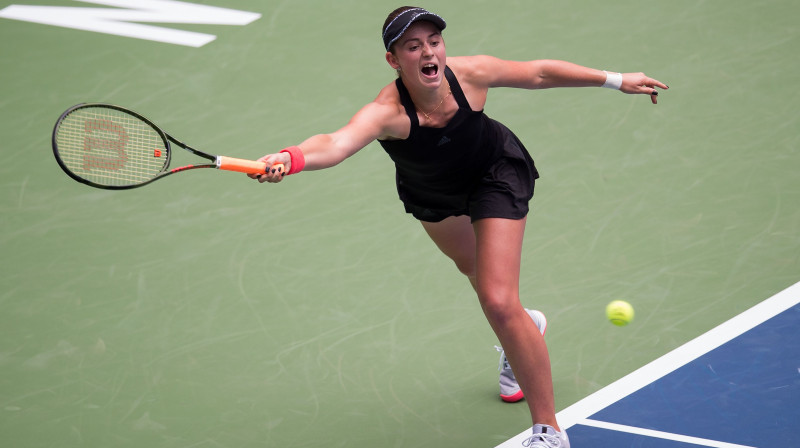 Aļona Ostapenko. Foto: AFP/Scanpix