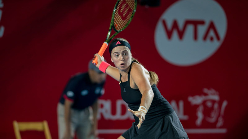 Aļona Ostapenko. Foto: hktennisopen.hk