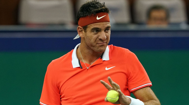 Huans Martins Del Potro. Foto: AP/Scanpix