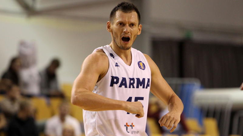 Jānis Blūms "Parma" kreklā. Foto: Oksana Džadana/f64