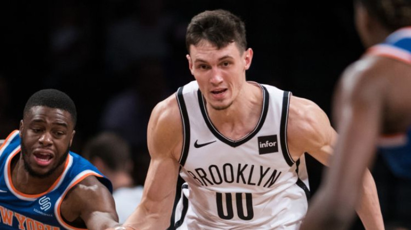 Rodions Kurucs. Foto: Corey Sipkin/NY Post