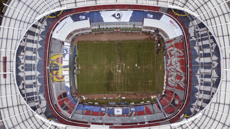 Skats uz "Estadio Azteca"  no augšas
Foto: AP/Scanpix