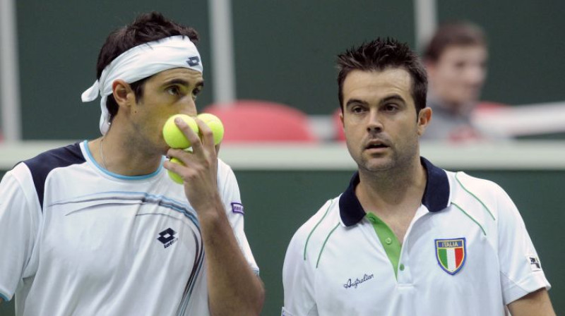 Potito Starače un Daniele Bračiāli. Foto: AFP/Scanpix