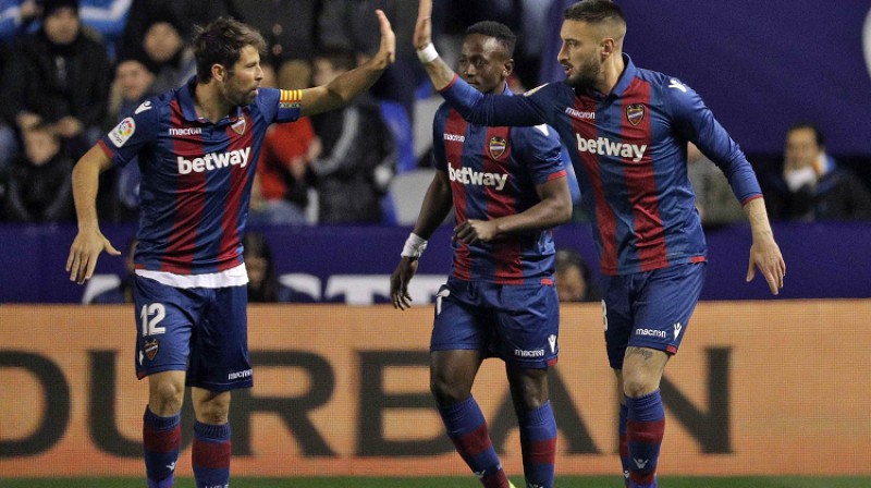 "Levante" futbolisti. Foto: EPA/Scanpix