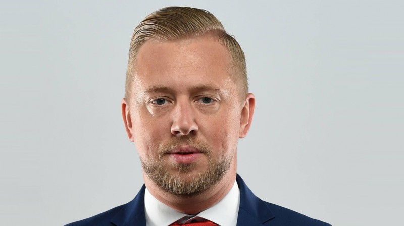 "Kunlun Red Star" prezidents Raitis Pilsētnieks. Foto: hcredstar.com