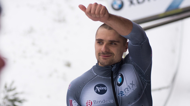 Oskars Ķibermanis. Foto: Viesturs Lācis/bobslejs.lv