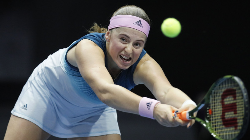 Aļona Ostapenko. Foto: AP/Scanpix